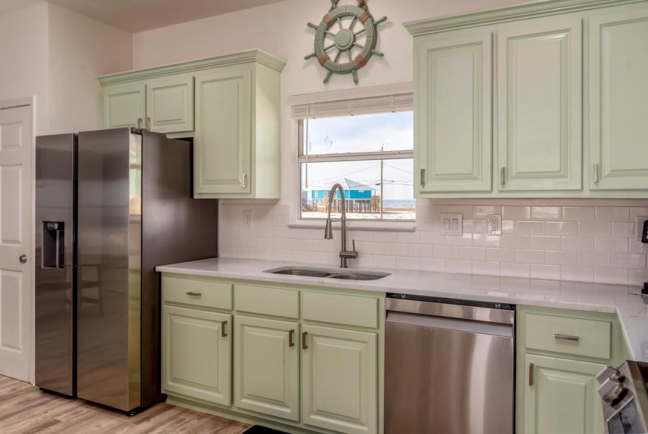 Sun Spot - True Gulf Front Private Home With Lovely Gulf Side Deck, Home Dauphin Island Zewnętrze zdjęcie